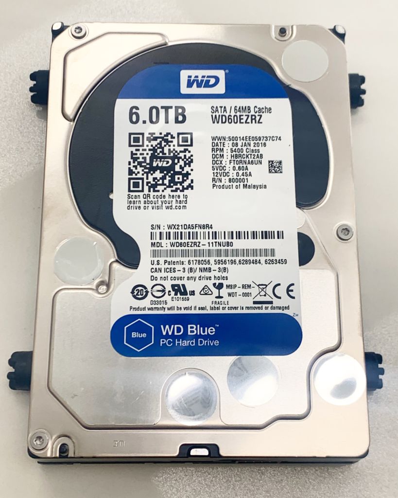 restore wd external hard drive mac