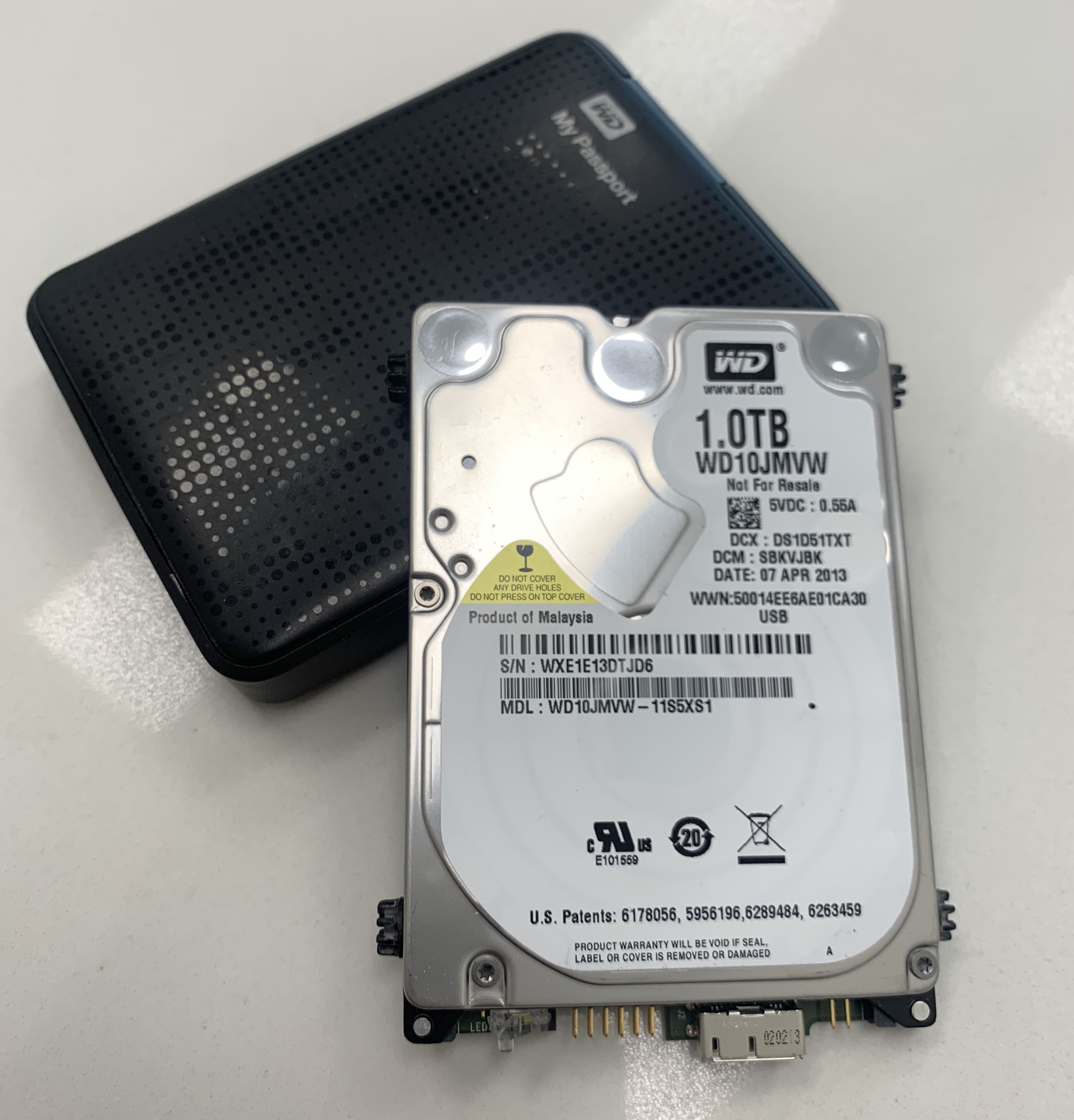 wd hard drive data recovery